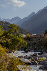 autumn in the mountains