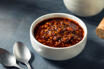 Homemade Spicy Red Asian Chili Crunch Spice