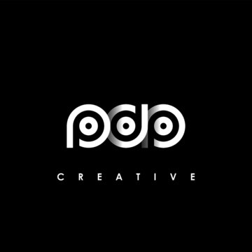 PDP Letter Initial Logo Design Template Vector Illustration