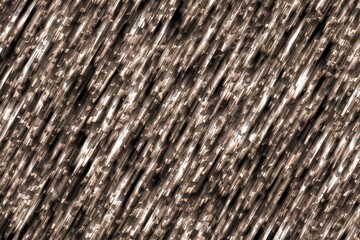artistic orange abstraction polished aluminum cg background or texture illustration