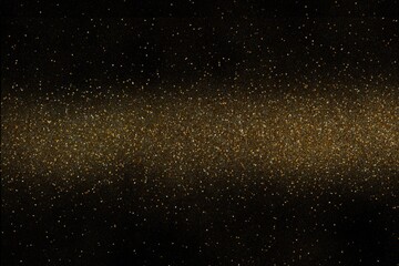 golden stars, night sky, dark minimalistic wallpaper with holiday glitter 