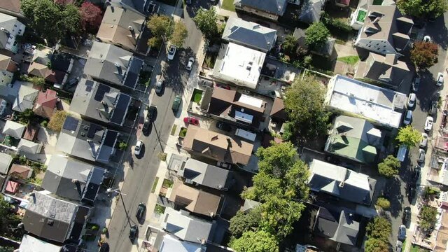Aerial of Flatbush, Brooklyn and Brooklyn College