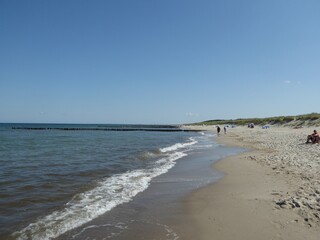 Baltic Sea beach of Graal-Müritz, Germany
