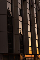 windows of a building