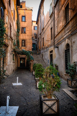 Fototapeta na wymiar Calles de Roma