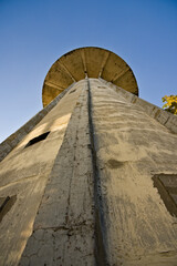 Stara zabytkowa wieża ciśnień . Old historic water tower. 