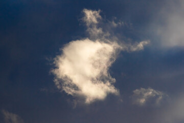 Fototapeta na wymiar White cloud texture. Air material backdrop. Sky effect pattern.