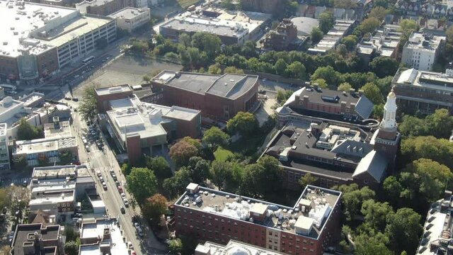 Aerial of Flatbush, Brooklyn and Brooklyn College