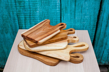 wooden cutting board for kitchen, vegetable slicing board, set of wooden boards
