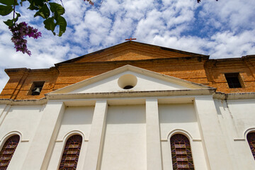 Detalhe da Igreja Matriz de Santana em Goiás.
Também conhecida como Igreja Inacabada.