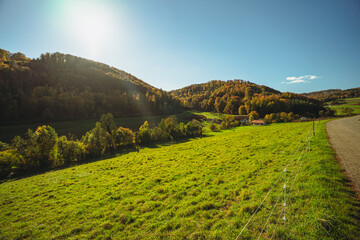 Landscape in switzerland