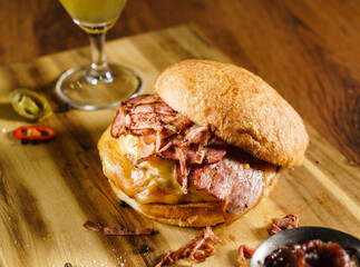 Tasty summer food, beverage or restaurant menu or meal concept.