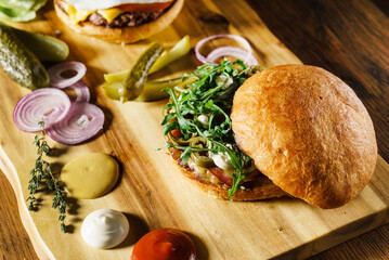 Tasty summer food, beverage or restaurant menu or meal concept.