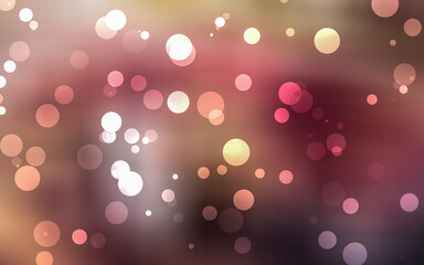 Bokeh lights illustration background. Christmas and New Year holidays template, Abstract glitter defocused blinking stars and sparks photo