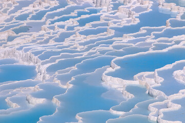 Pamukkale calcium pools in Turkey