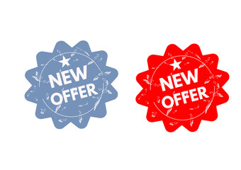 NEW OFFER  Badge Vector