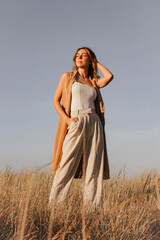 High-End Editorial Fashion Model