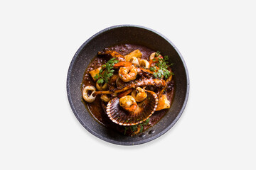 Seafood grill, exquisite Peruvian flavor. 
