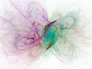 surreal futuristic digital 3d design art abstract background fractal illustration for meditation and decoration wallpaper