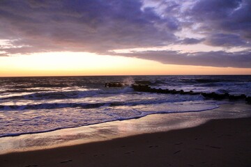 Sunrise on the beach