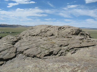 Independence Rock Oregon Trail
