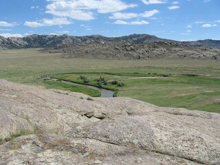 Independence Rock Oregon Trail