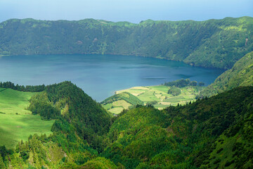 wild nature on the azores islands 