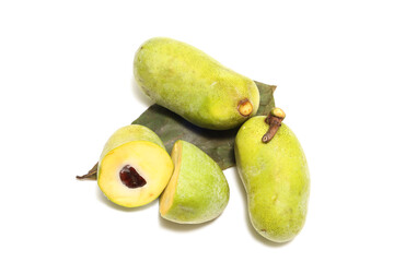 白背景のポーポー