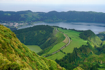 wild nature on the azores islands 