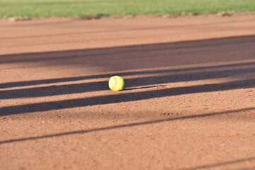 Softball on a Softball Field