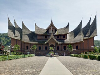 Pagaruyung Palace Bukittinggi in West Sumatra