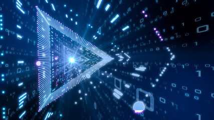 デジタル営業　在宅勤務　テレワーク　IoTによる大都市のデジタル化 背景画像のイメージ