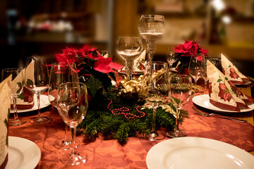Christmas table 
