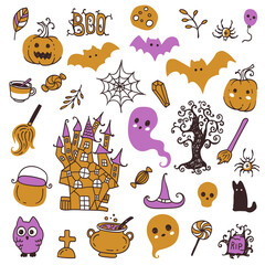 Halloween decoration set