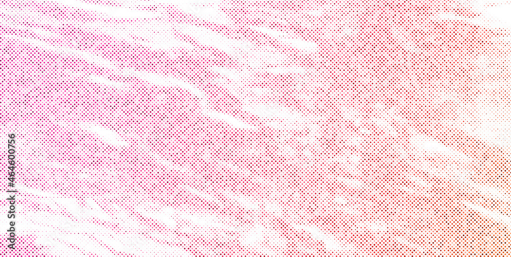 Wall mural abstract halftone red gradient background.