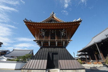 Fototapeta premium 要法寺 鐘楼 京都市左京区