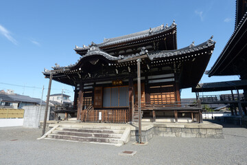 Naklejka premium 要法寺 開山堂 京都市左京区