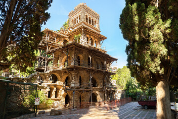 Obraz premium Natural Landscapes of The Public Gardens in Taormina, Province of Messina, Sicily, Italy.