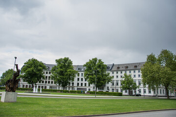 Fototapeta na wymiar Germany,The Electoral Palace ,Kürfürstliches Schloss, Hochzeitsmesse ,Koblenz,2017