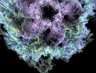 Imaginatory fractal abstract background Image