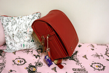 赤いランドセル