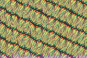 glitch error defect effect backdrop design