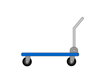 台車のイラスト