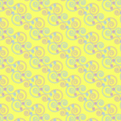 yellow seamless pattern textile wallpaer background 