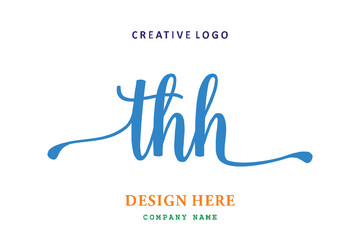 THH lettering logo is simple, easy to understand and authoritative