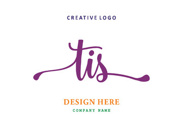 TIS lettering logo is simple, easy to understand and authoritative