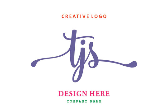 TJS lettering logo is simple, easy to understand and authoritative
