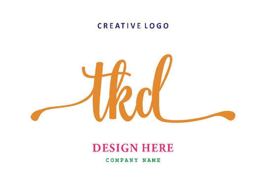 TKD  lettering logo is simple, easy to understand and authoritative