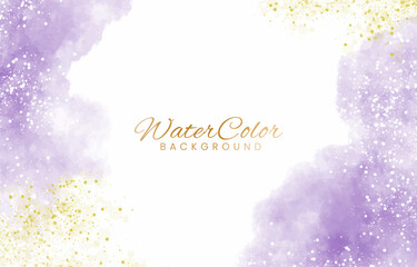 Abstract colorful watercolor for background. 