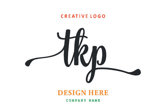 TKP  lettering logo is simple, easy to understand and authoritative